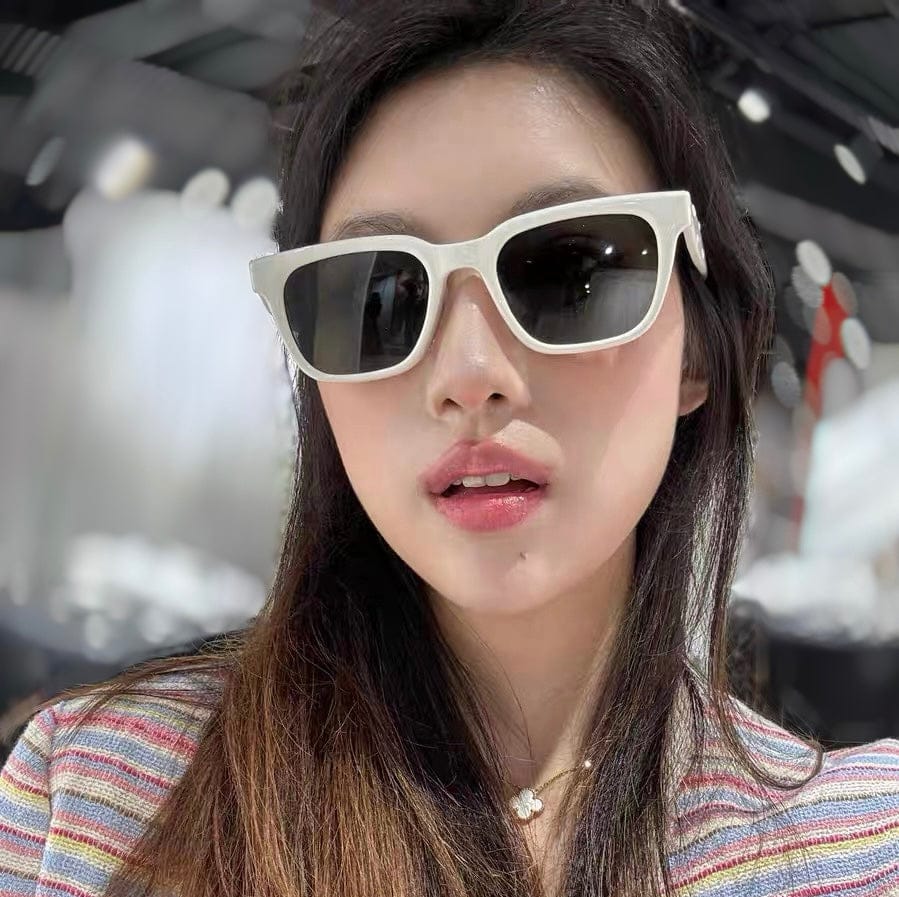 Customer photo review of Nova Rectangular Framed Sunglasses