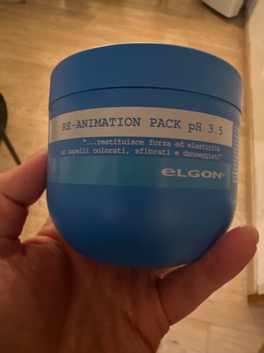 Customer photo review of Máscara Reanimation Ph 3.5 Colorcare Elgon
