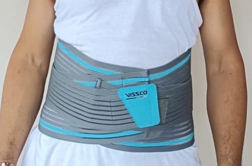 Customer photo review of Lumbocare (Lumbo Sacral Belt) | Provides Support to the Lower Back | Pain solution for Back and Abdomen (Grey)