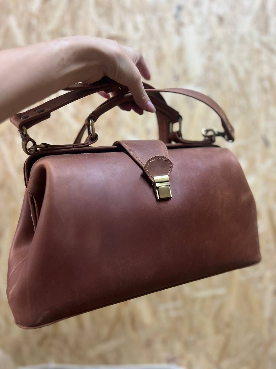Customer photo review of Doctor Bag Purse