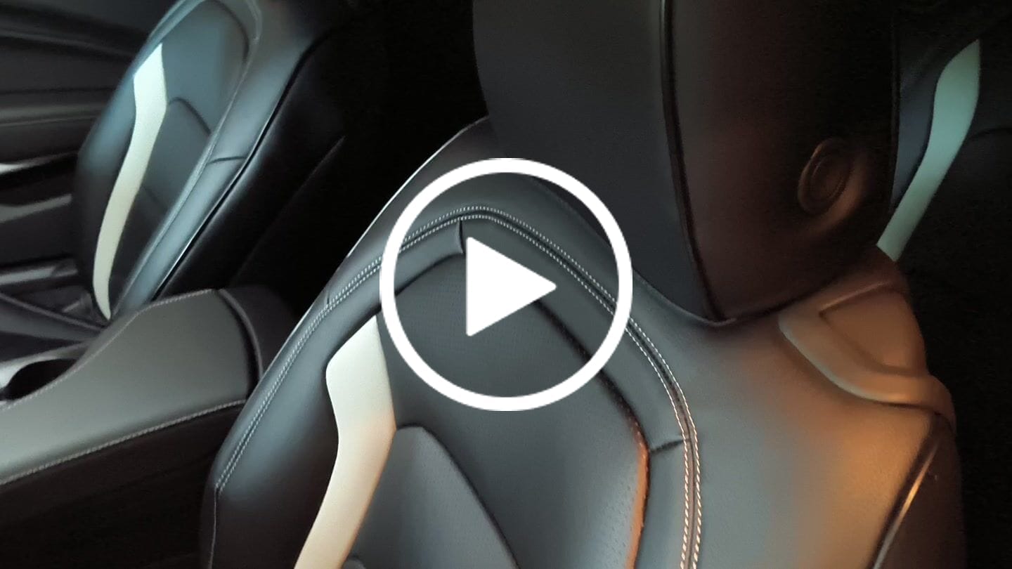 Customer video review of 6th Gen Camaro Coupe Custom Leather Seat Covers