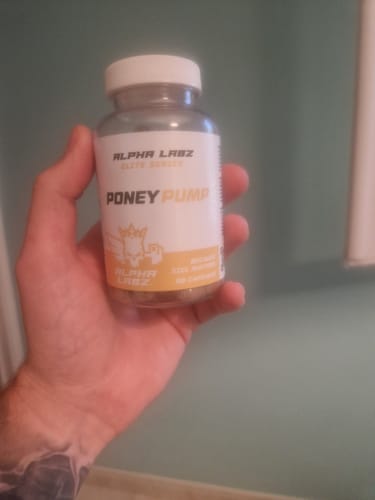 Customer photo review of Alpha Labz - Poney Pump