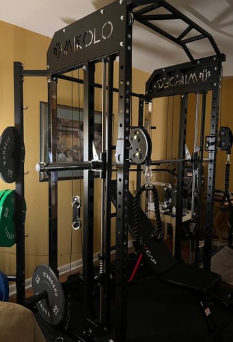 Customer photo review of M7 Smith Machine Functional Trainer with Full Vertical Leg Press