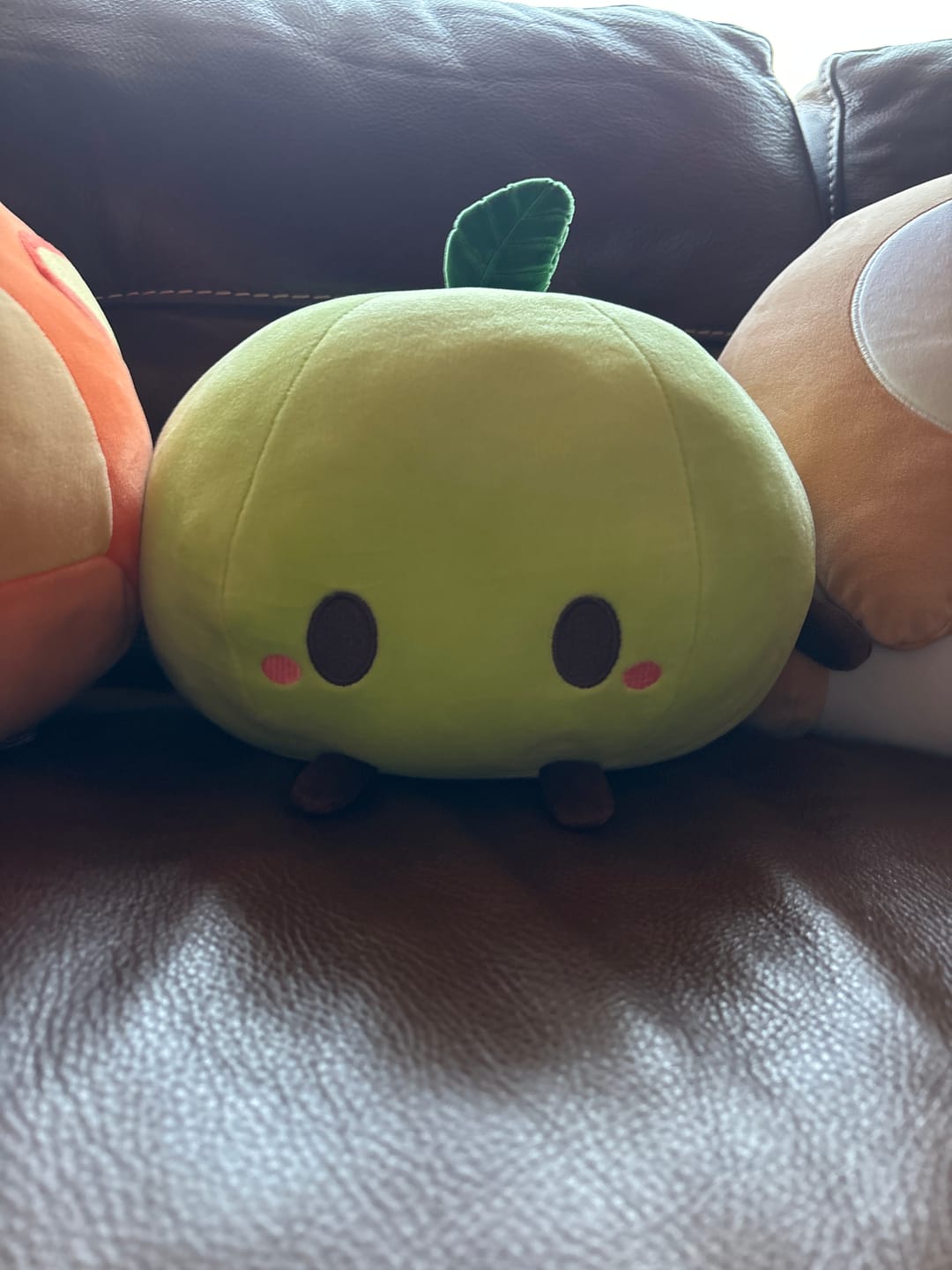 Customer photo review of Stardew Valley - Green Junimo Pillow Plush