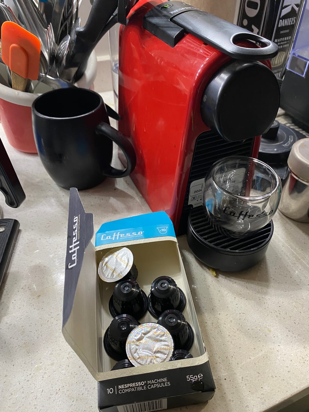 Customer photo review of Cápsula café Decaffeinato