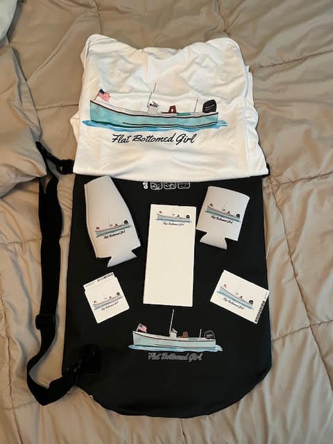 Customer photo review of Custom Boat Koozie