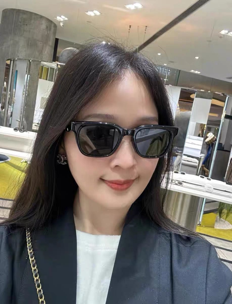 Customer photo review of Nova Rectangular Framed Sunglasses