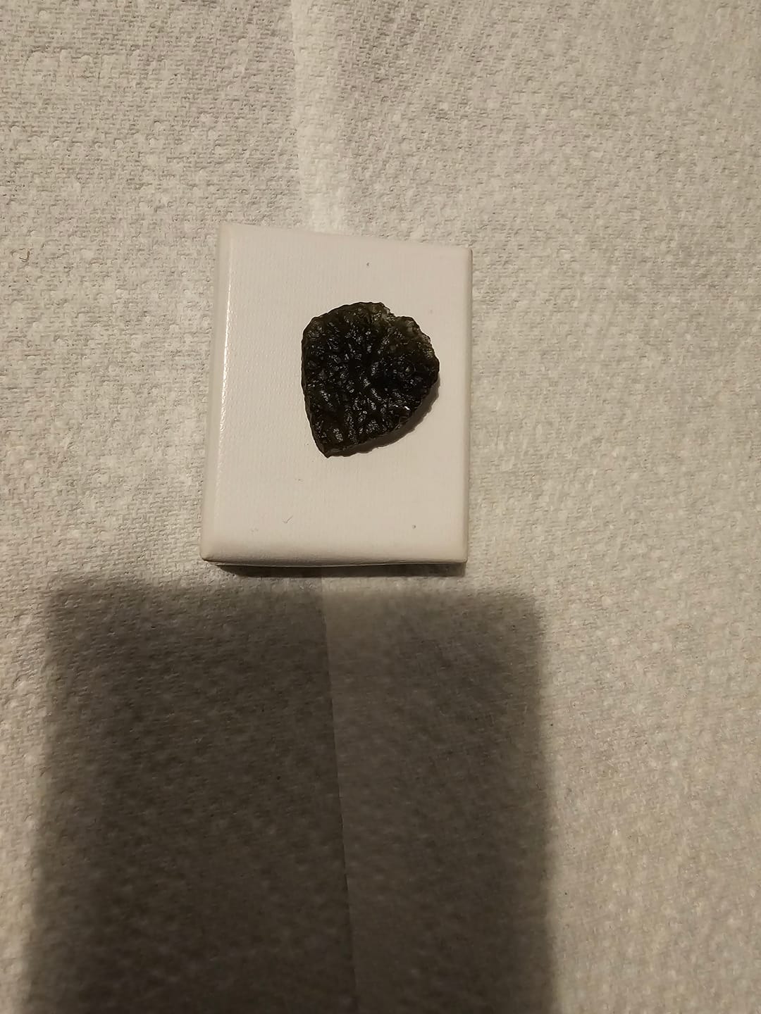 Customer photo review of Moldavite - Rough-Raw Pieces