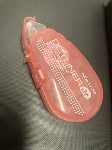 Customer photo review of KOKUYO Dotliner Adhesive Tape Roller
