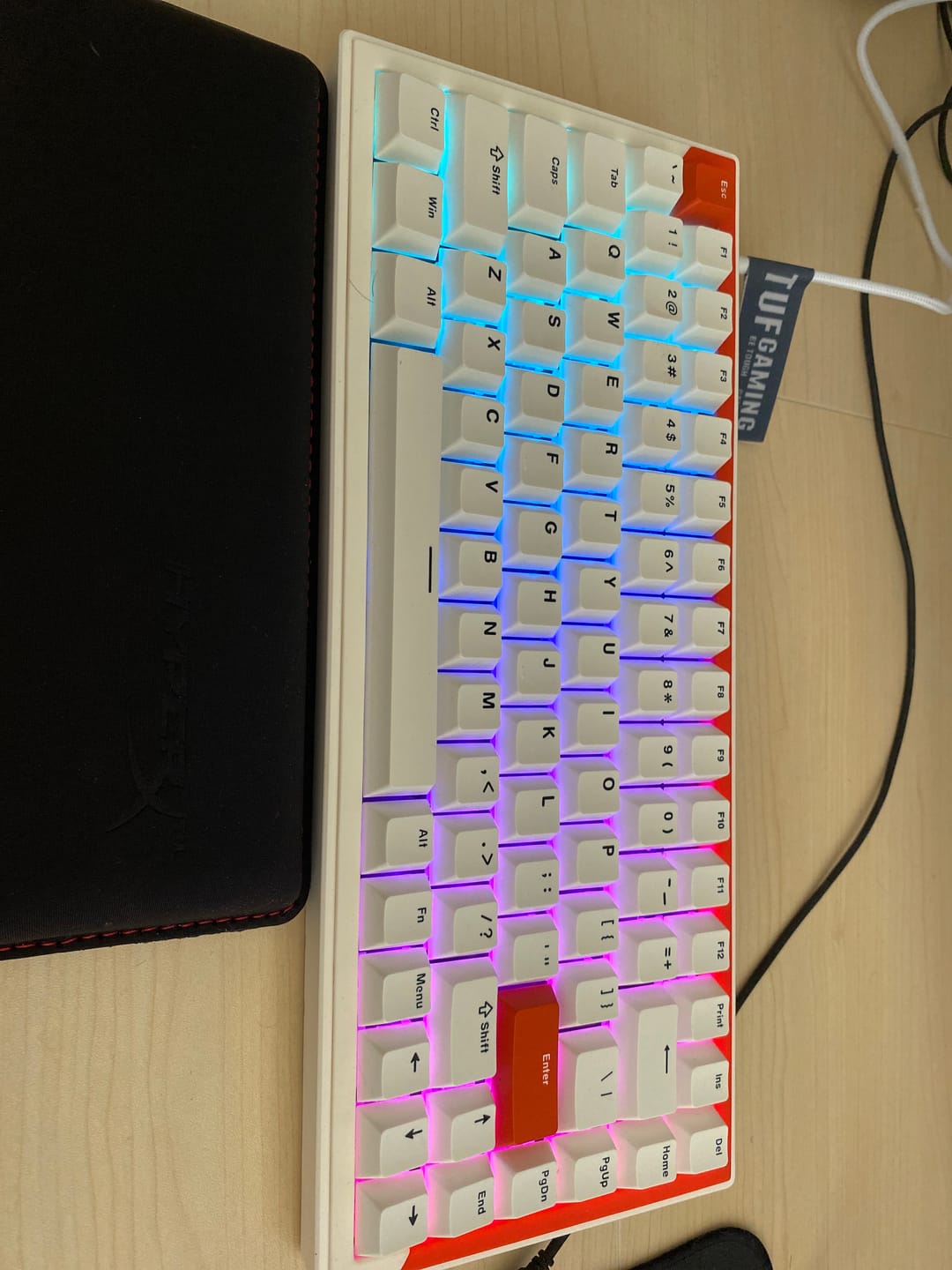 Customer photo review of DrunkDeer G75 Wired Actuation Distance Adjustable Magnetic Switch Keyboard