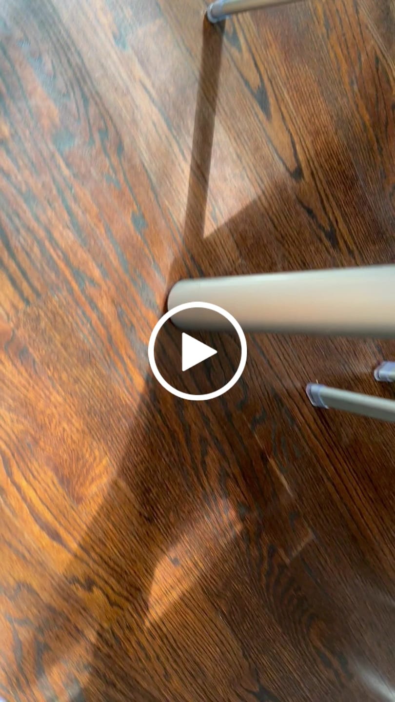 Customer video review of Oval Silicone Felt Chair Leg Glides