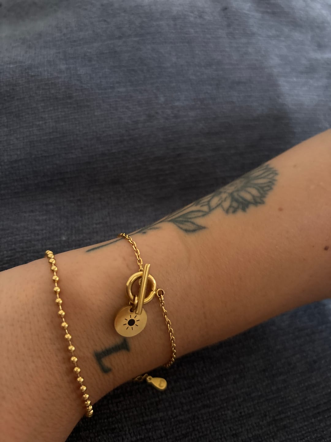 Customer photo review of Pulsera Coraje ~ Personalizable