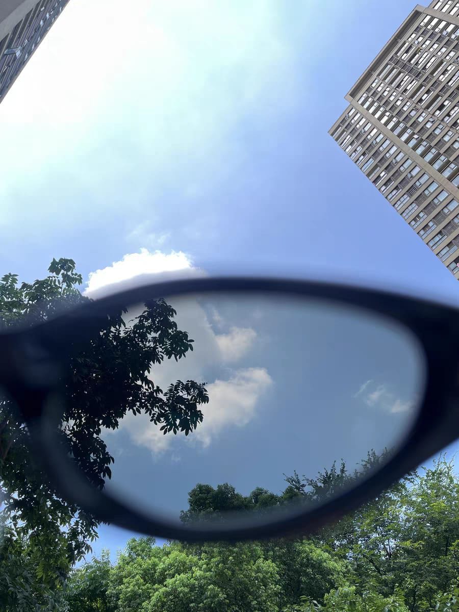 Customer photo review of Kyoto Oval Framed Sunglasses