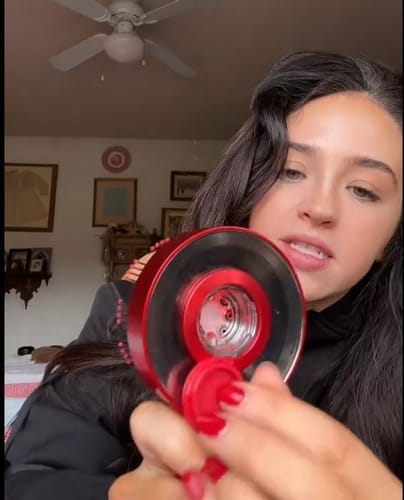 Customer photo review of Glowera™ 3 in 1 Red Light Scalp Massager