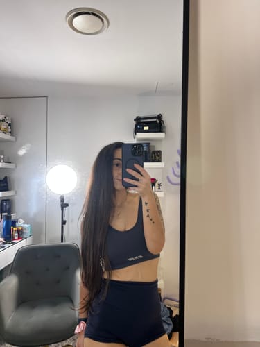 Customer wearing Muse extensions