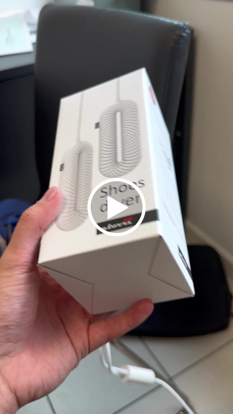 Customer video review of Glovii Skotørker / Luktfjerner