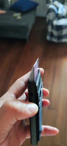 Customer photo review of SlimVault Wallet