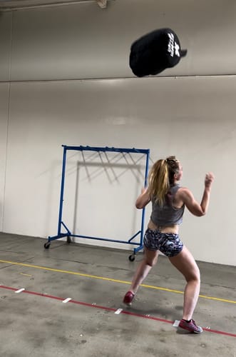 Customer photo review of Strongman throwing bags