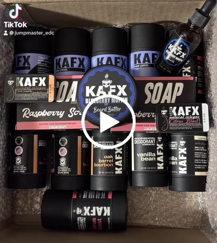 Customer video review of Ocean Jetty Natural Coffee Infused Deodorant