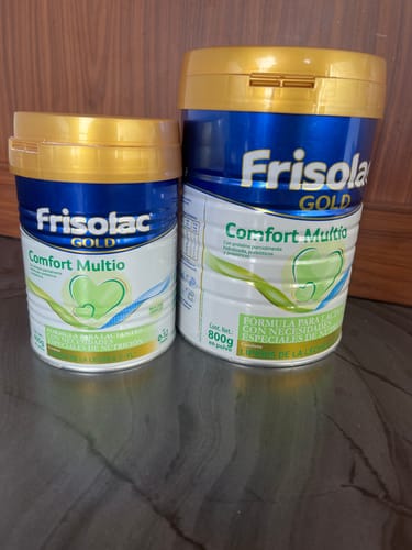 Customer photo review of Frisolac Gold Comfort Multio (0-12 Meses) Pack C/ 1.2 Kg