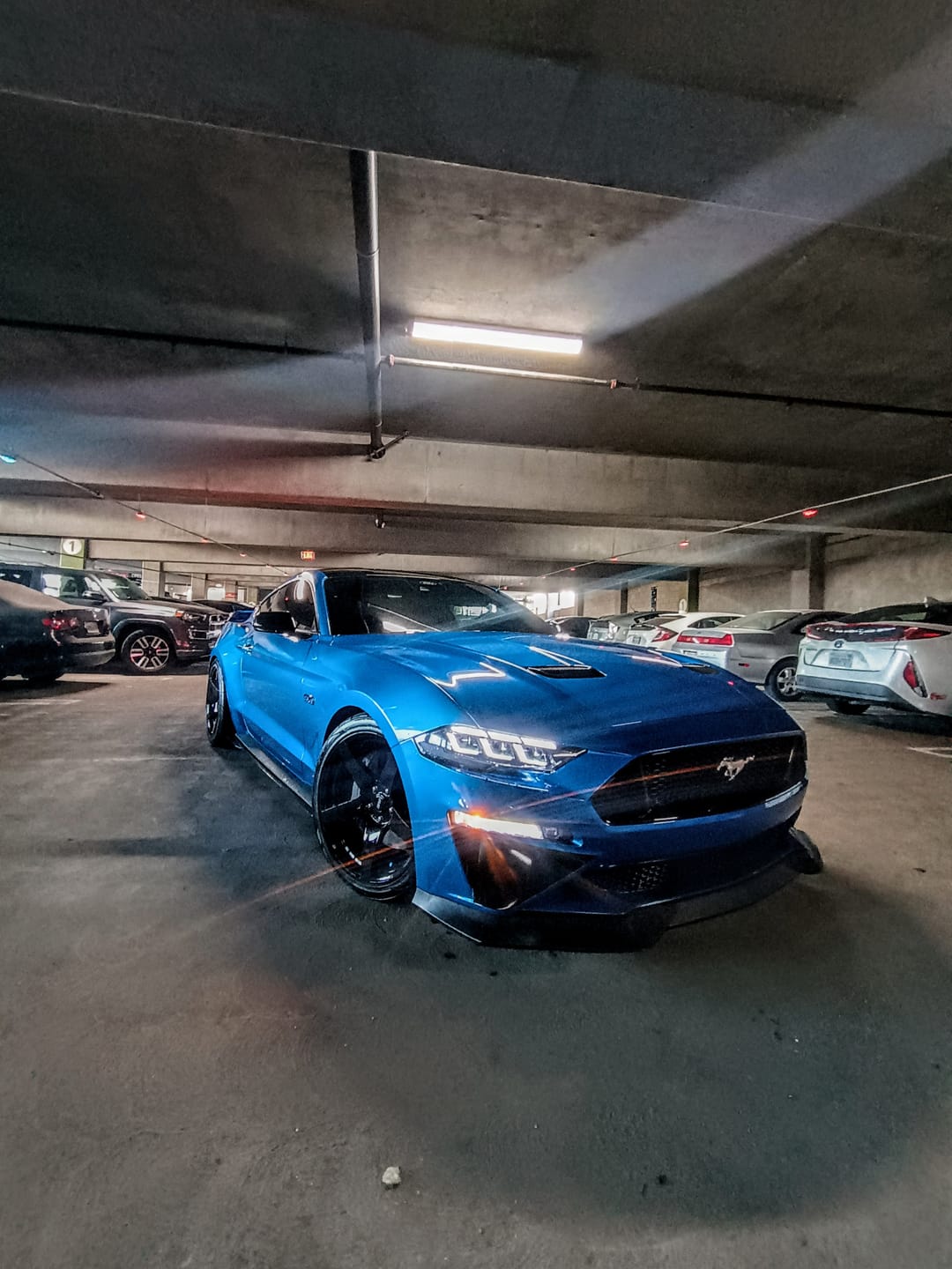 Customer photo review of 2018-2023 Ford Mustang Projector Headlights S650 Style LED Amber Sequential Turn Signals
