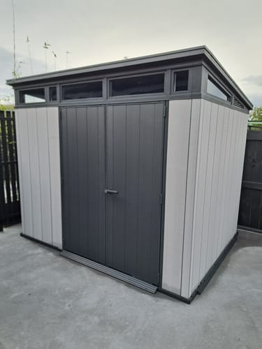 Customer photo review of Artisan 9x7 Shed 2.79m x 2.16m