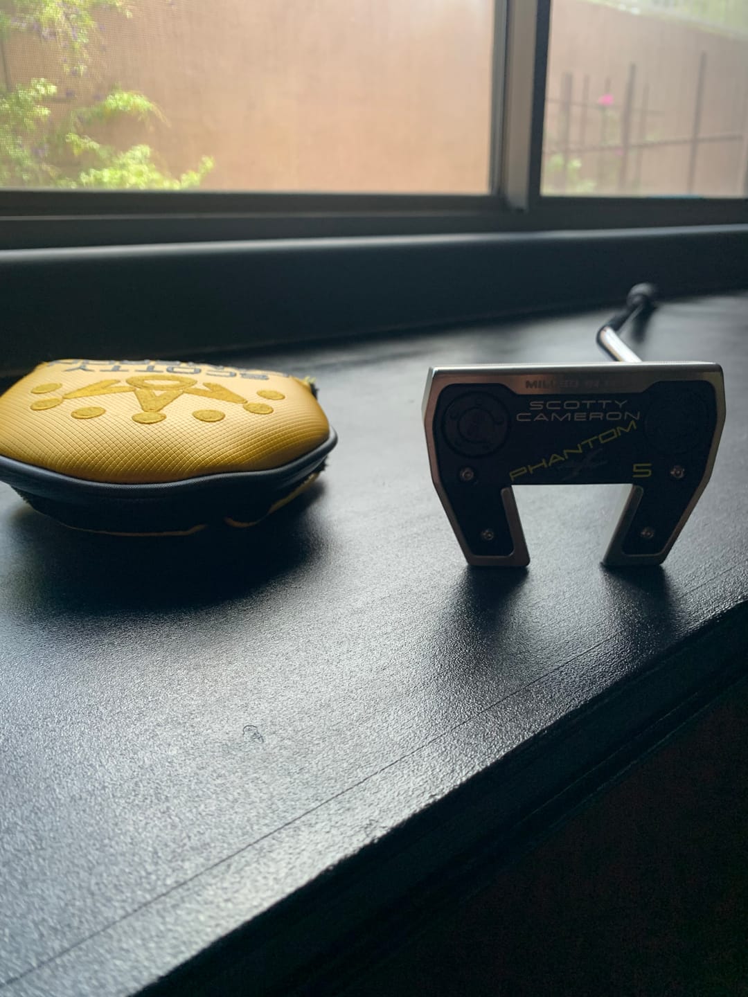 Customer photo review of Satin Black PVD Head Weights Compatible With Scotty Cameron Large Thread Putters