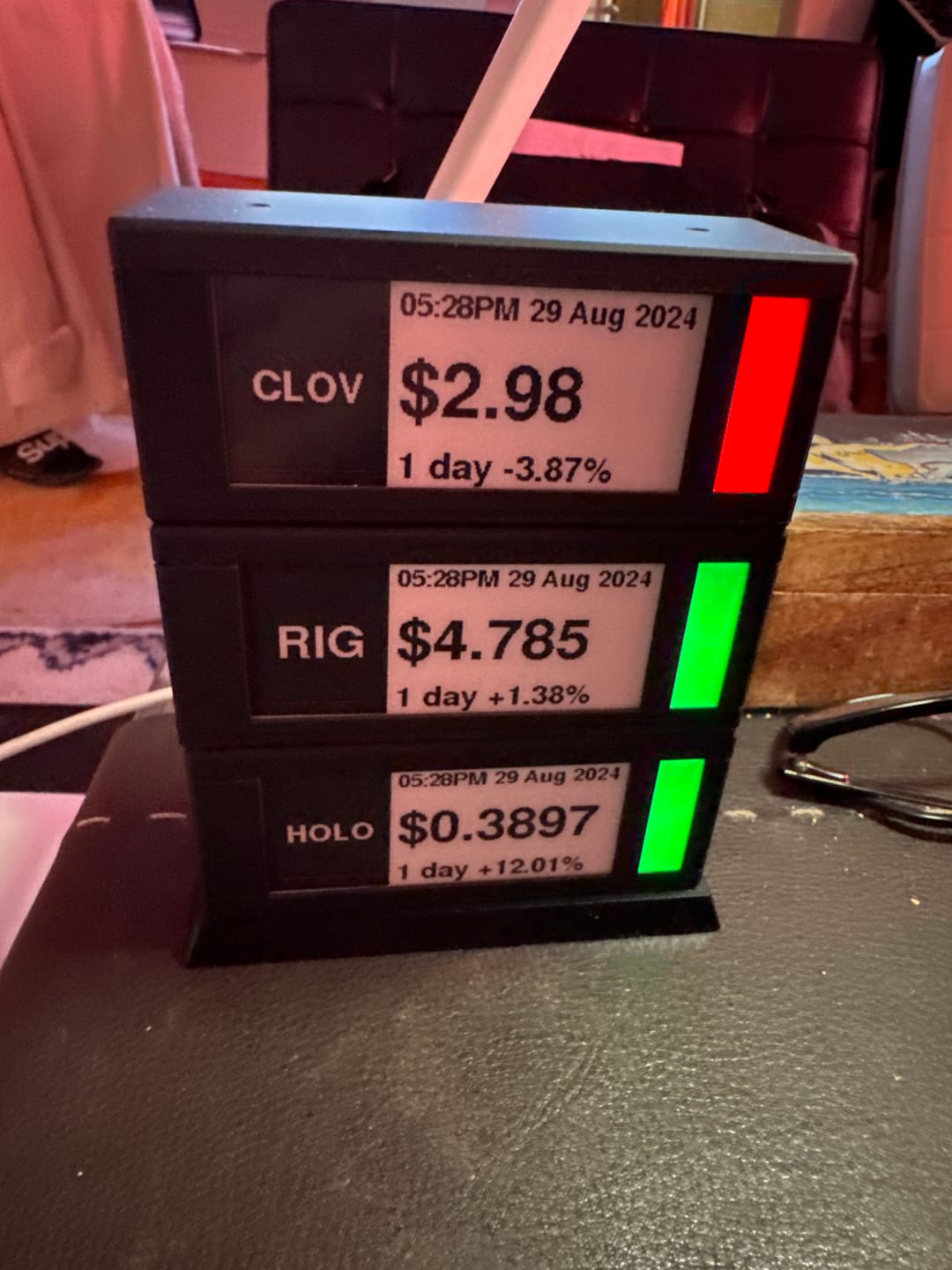 Customer photo review of TickrMeter