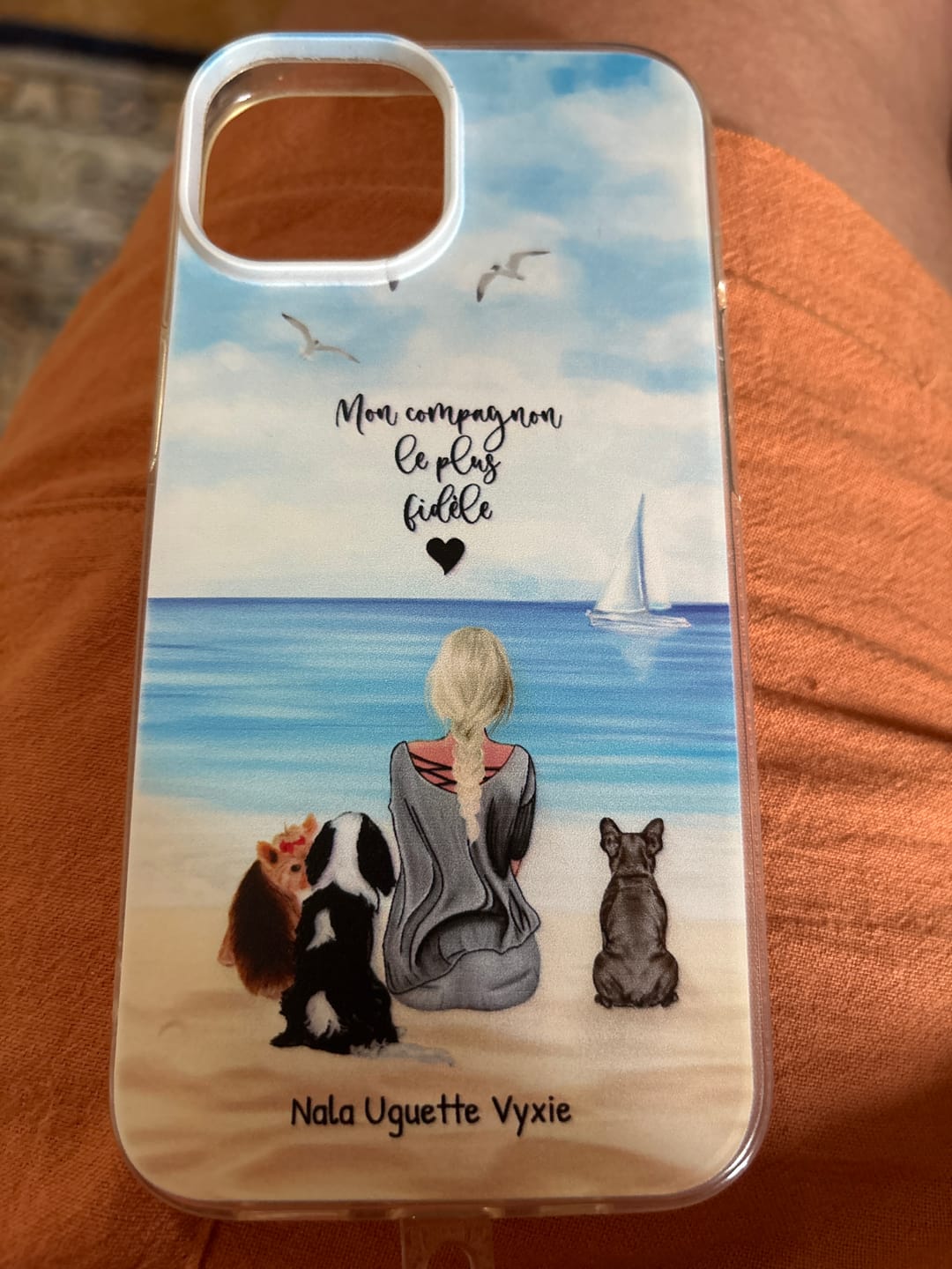 Customer photo review of Meilleurs amis - Coque de téléphone personnalisée