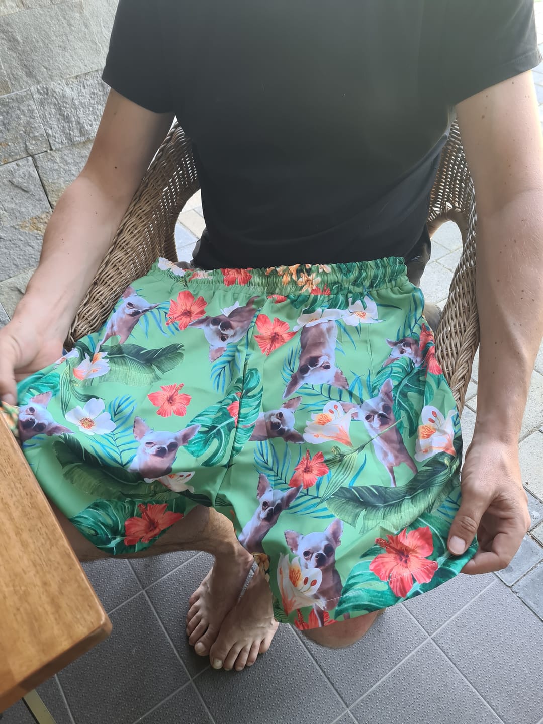Customer photo review of Dein Foto - Individuelle Badehose