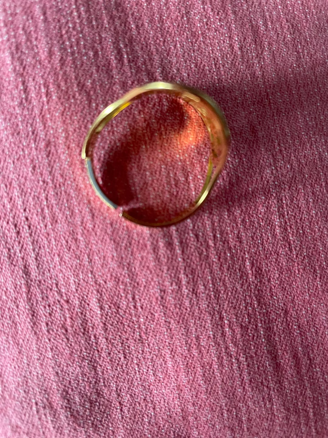 Customer photo review of Bague Ajustable "Fleur de Mandala"