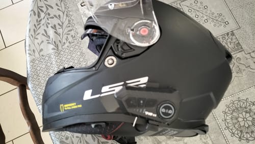 Customer photo review of Motarcom - L'intercom moto haut de gamme et abordable