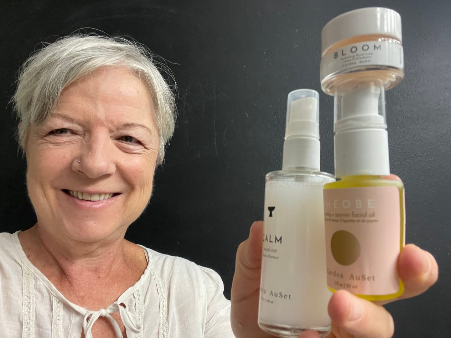 Customer photo review of Pheobe Facial Oil