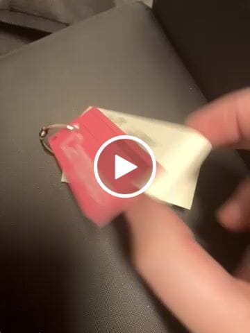 Customer video review of Campus Key Ring Word Cards