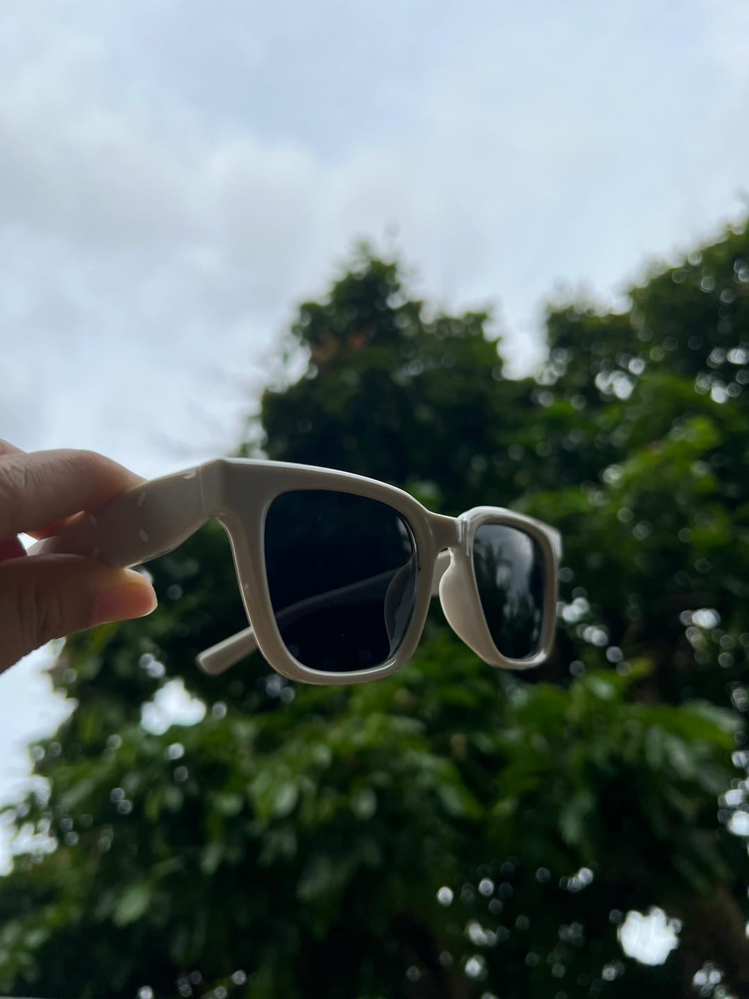 Customer photo review of Nova Rectangular Framed Sunglasses