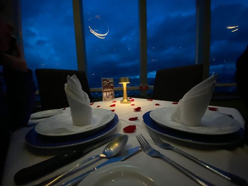 Customer photo review of Cena Romántica