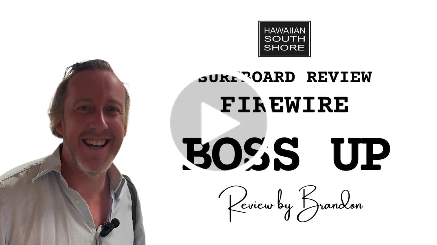 Customer video review of Firewire BOSS UP 5-Fin (6'6-7'6) Ibolic Futures