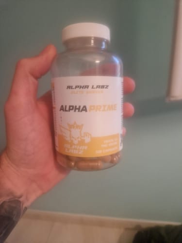 Customer photo review of Alpha Labz - Alpha Prime
