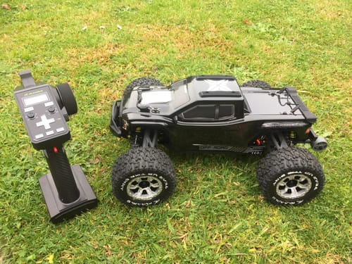 Customer photo review of Rlaarlo Carbon Fiber MINI 1:10 Scale Brushless Monster Truck, RZ001B-C
