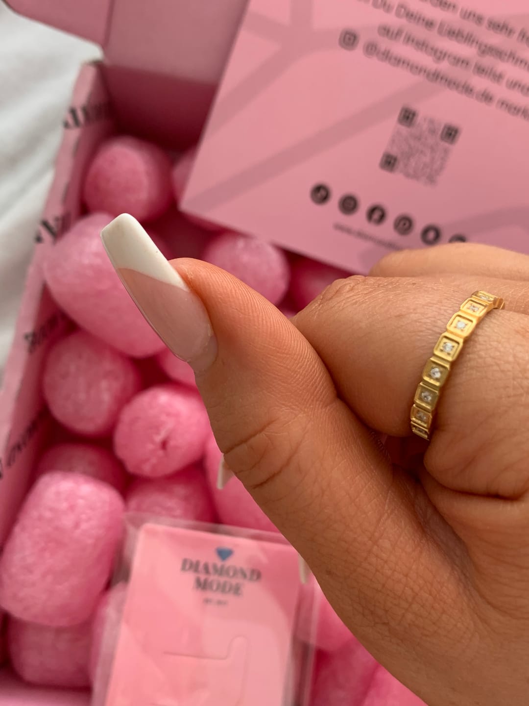 Customer photo review of Nisma Ring | 18K vergoldet