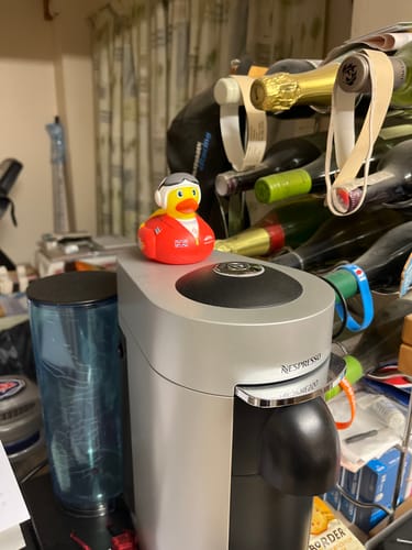 Customer photo review of RAF Association Duck - Red Arrows (Red)