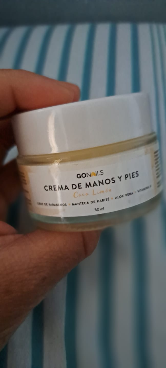 Customer photo review of Crema de Manos y Pies - Coco Limón