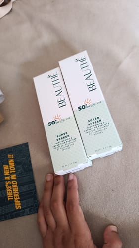 Customer photo review of PACK DEUX Super Screen - SPF 50+