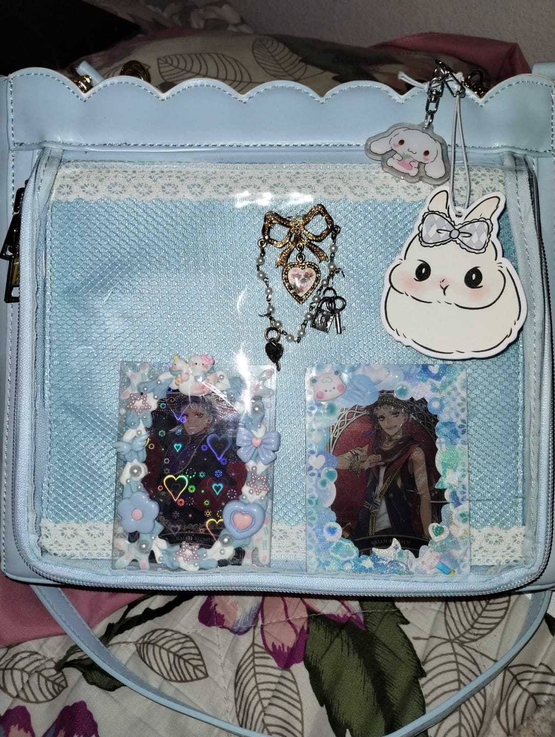 Customer photo review of Cinnamoroll Embossed Lace-up Pu Ita Bag