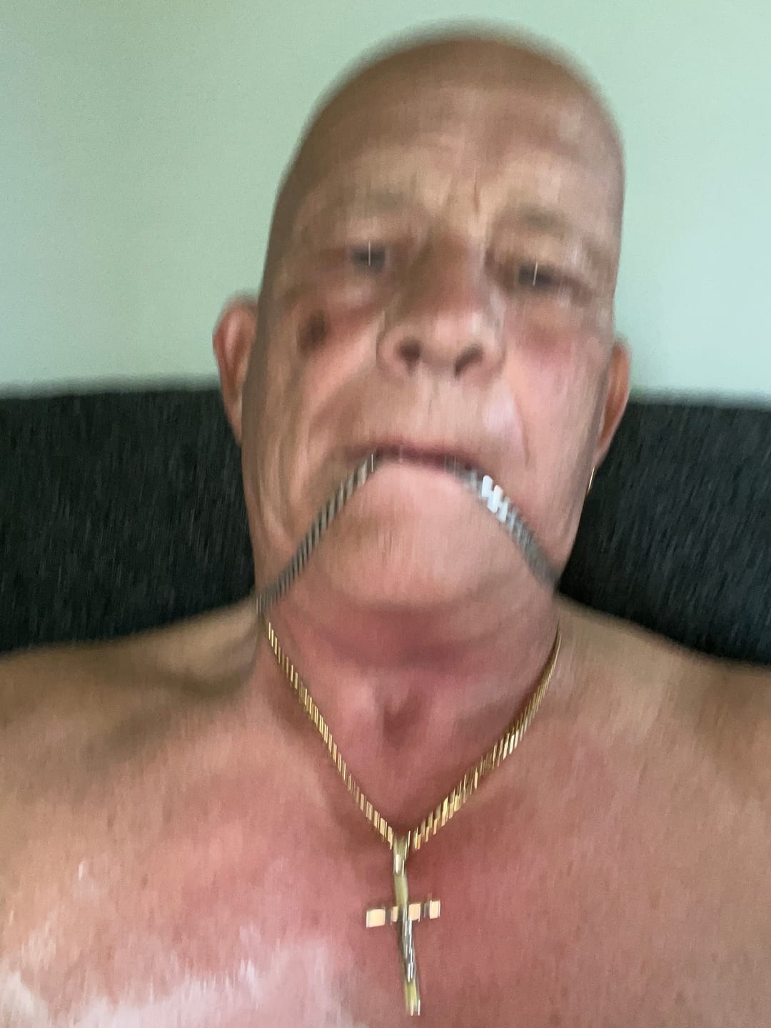 Customer photo review of Gold Figaro Chain Necklace 5MM