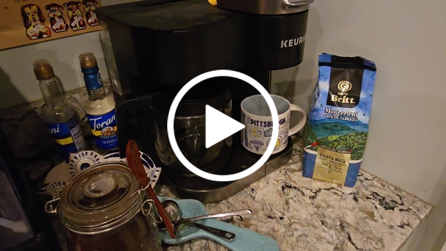 Customer video review of COSTA RICAN MONTECIELO COFFEE FROM TARRAZÚ