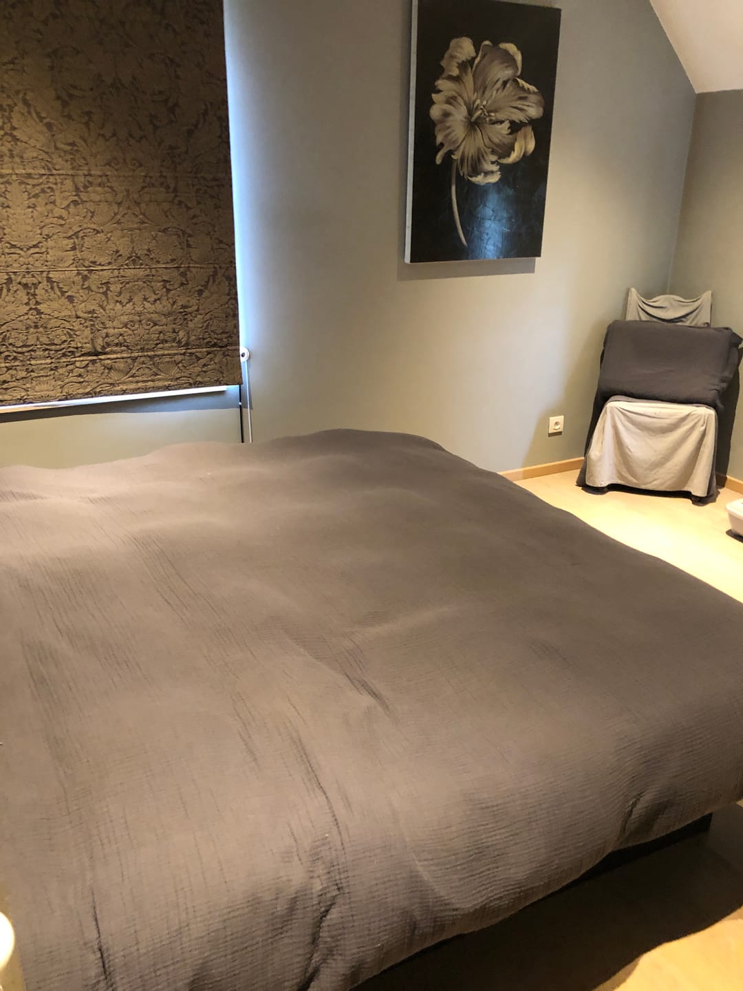 Customer photo review of Dekbedovertrek set Mousseline Earl Grey