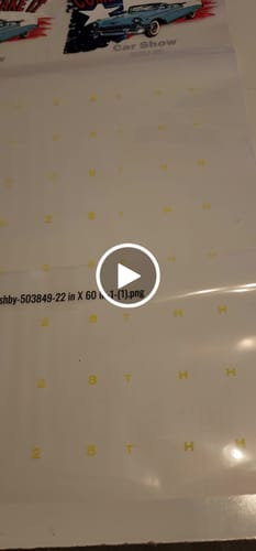 Customer video review of Custom DTF Gang Sheet