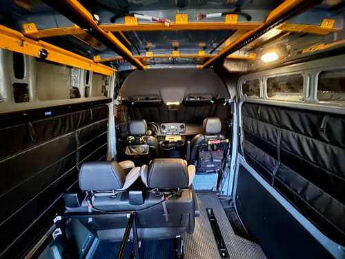 Customer photo review of Sprinter - Windshield Shade