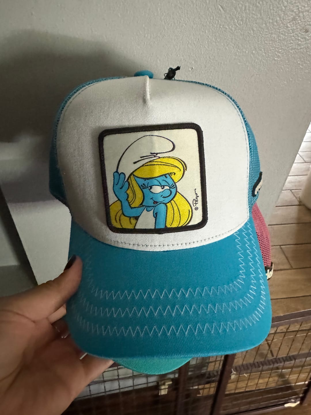 Customer photo review of OVERLORD X Smurfs: Smurfette Trucker Cap